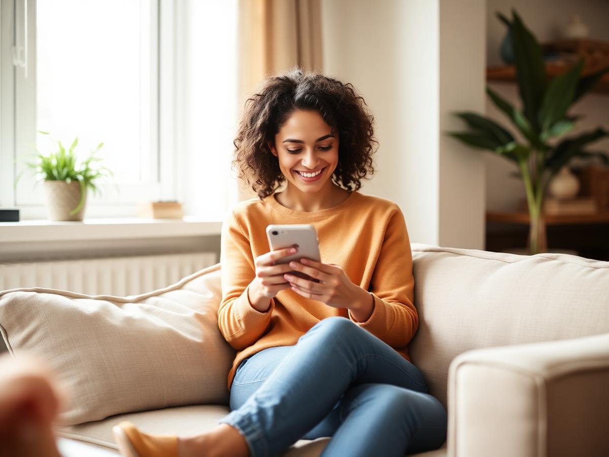 A Central Texas customer using SouthStar Bank's mobile app